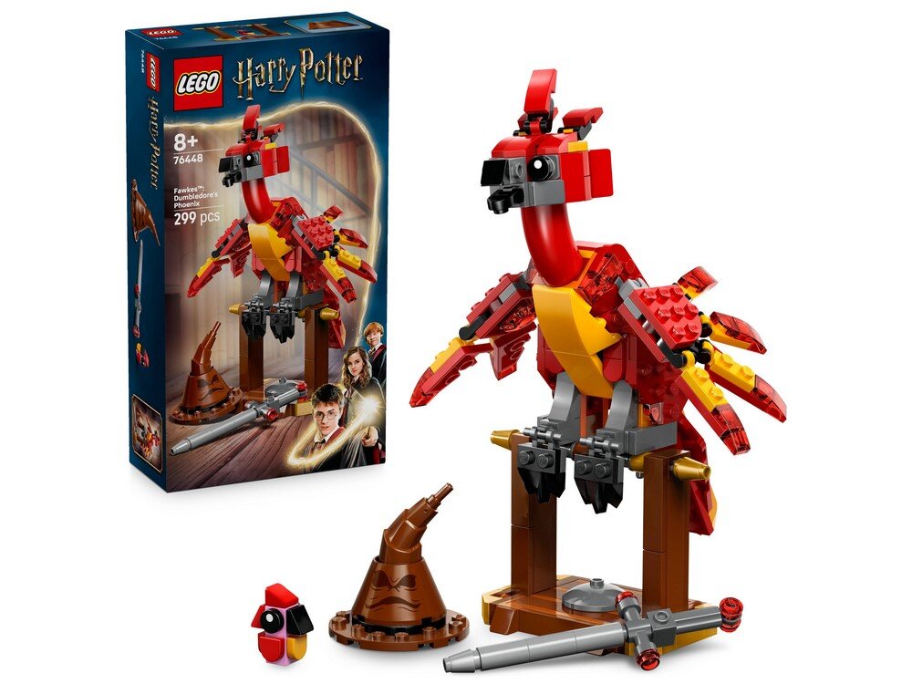 LEGO 76448 Harry Potter Fawkes: feniks Dumbledore-a Zestaw