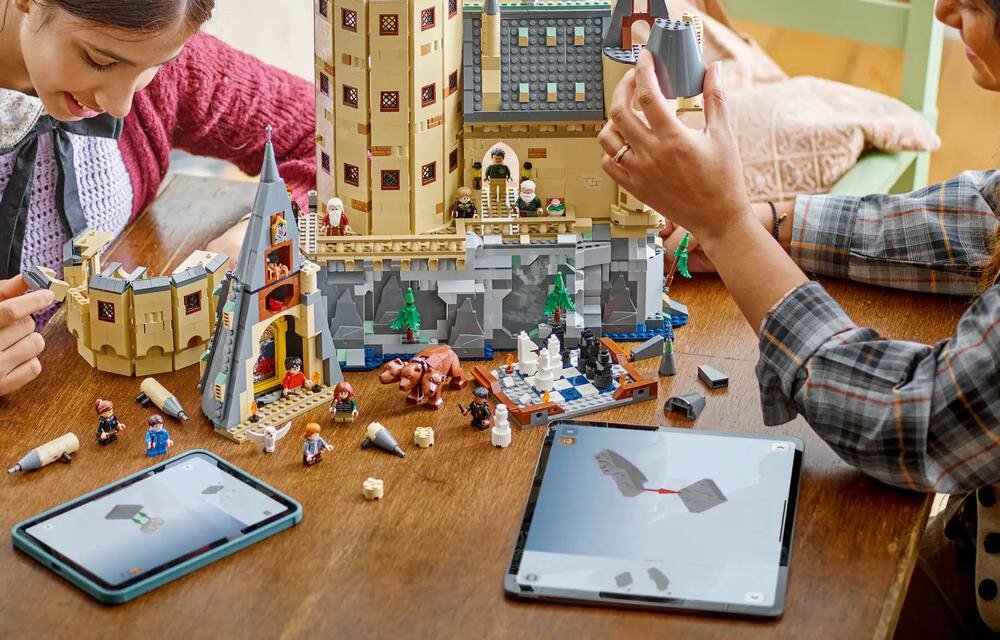 LEGO 76454 Harry Potter Zamek Hogwart: Główna wieża zdolności manualne rozwój dziecka koordynacja umiejętności wyobraźnia