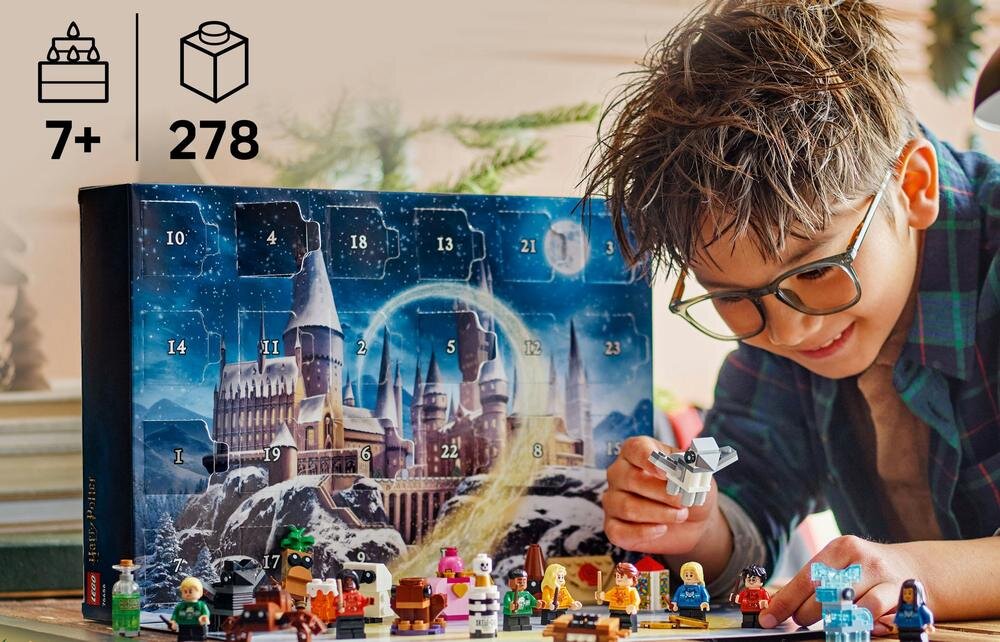 LEGO 76456 Harry Potter Kalendarz adwentowy na 2025 rok elementy opis konstrukcji wiek