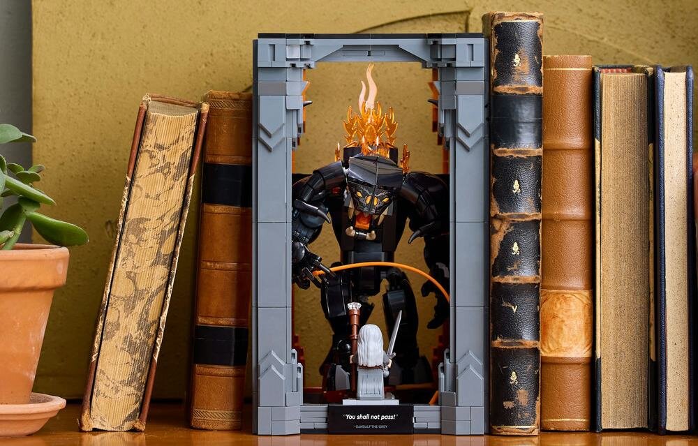 LEGO 10367 ICONS Władca pierścieni Book nook z Balrogiem okno do Śródziemia prezent   