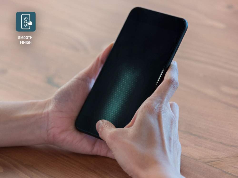 Hiperhybrydowe szkło z gładką, szklaną powierzchnią