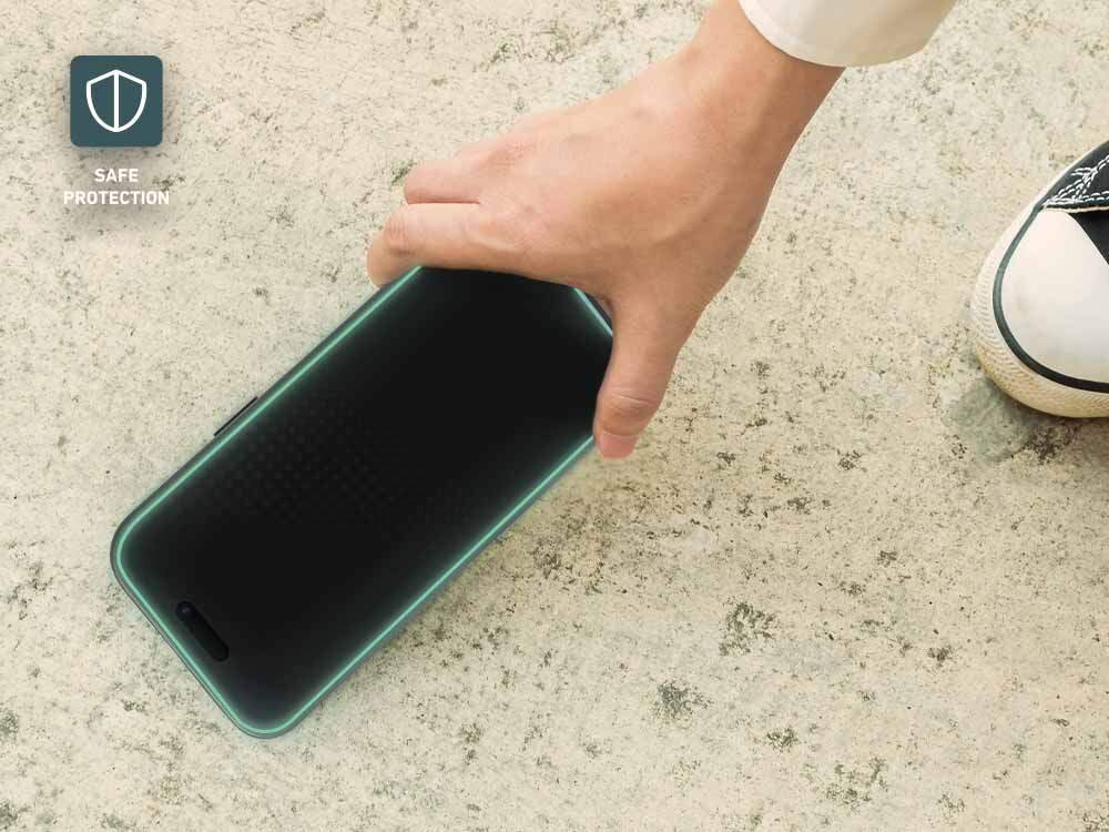 Szkło hybrydowe Hyper jest odporne na pęknięcia po uderzeniach, co zapobiega częstym wymianom