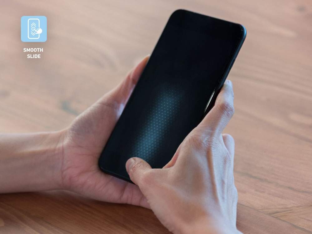 Hiperhybrydowe szkło z gładką, szklaną powierzchnią