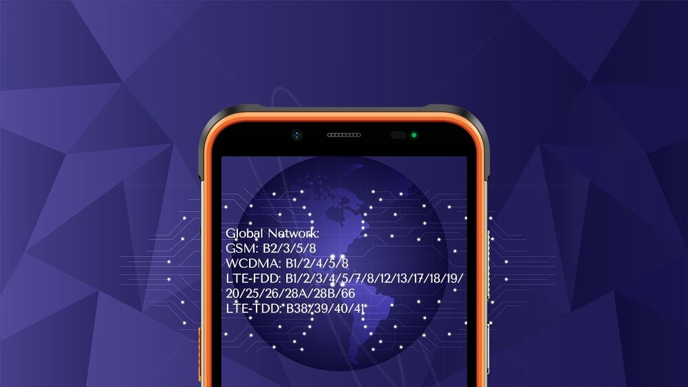 ULEFONE Power Armor 16S NFC Google Pay GPS GLONASS Beidou Galileo kompas cyfrowy