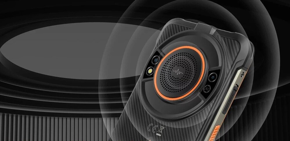 ULEFONE Power Armor 16S głośnik 36 mm 122dB HiFi