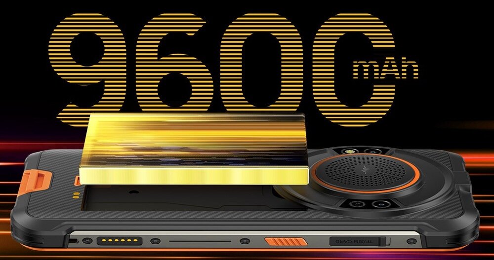 ULEFONE Power Armor 16S bateria 9600mAh długi czas pracy zwrotne ładowanie