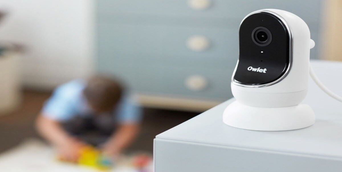 Niania elektroniczna OWLET CAM HD szerokość widzenia 130 stopni czujnik wilgotności