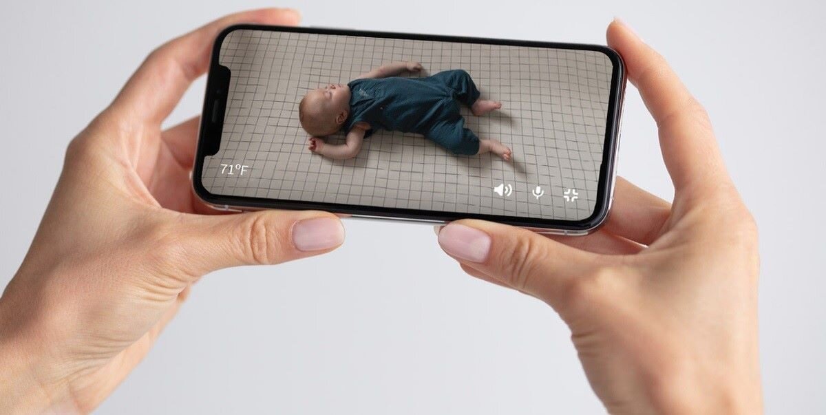 Niania elektroniczna OWLET CAM HD obraz wysokiej rozdzielczości noktowizor