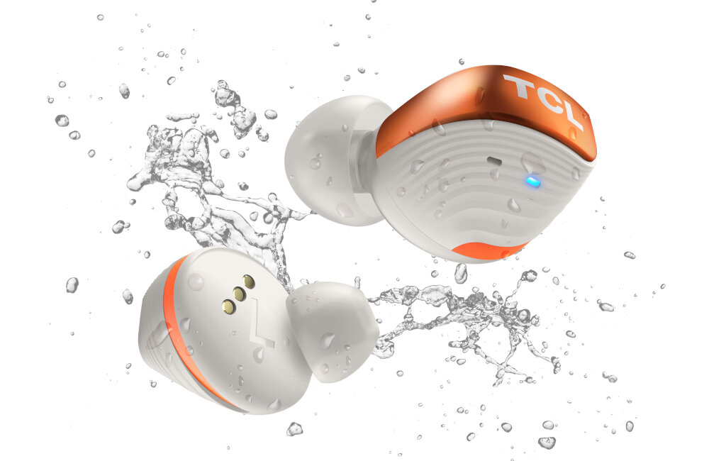 SŁUCHAWKI BLUETOOTH TCL ACTV500TWS DOKANAŁOWE BARDZO WYGODNE WODOODPORNE