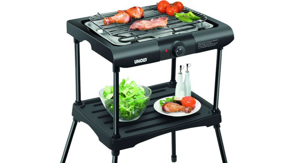 Grill elektryczny UNOLD 58550 powierzchnia grillowania