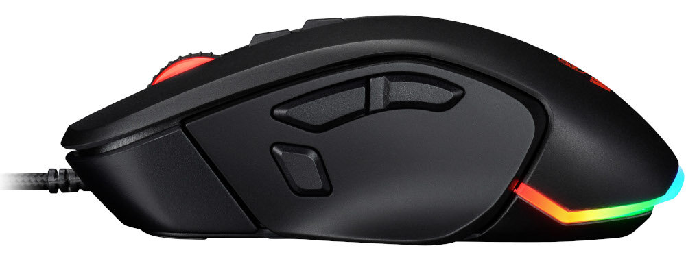 MYSZ GAMINGOWA MAD DOG GM905 komfort plynnosc niski lod