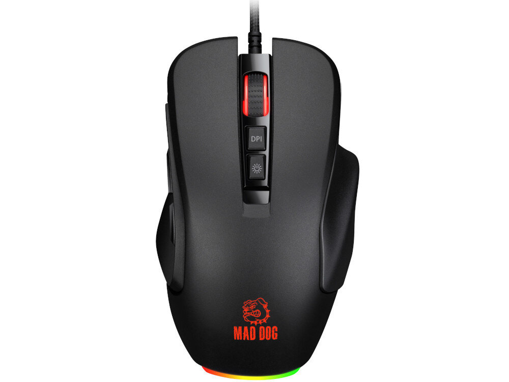 MYSZ GAMINGOWA MAD DOG GM905 slizgacze teflon