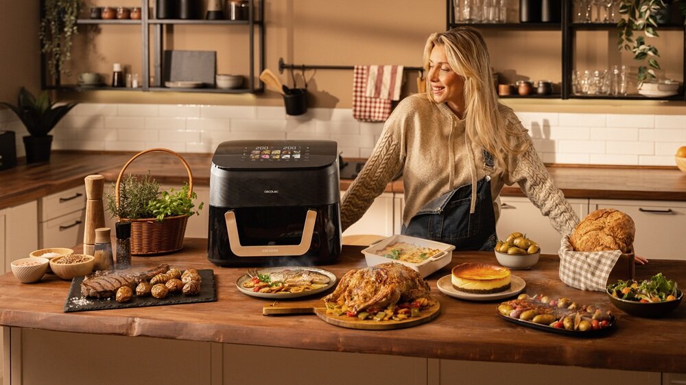 Air Fryer Frytkownica beztłuszczowa CECOTEC Cecofry&Grill Smokin kv początek opisu