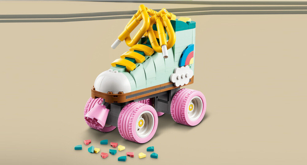 KLOCKI LEGO CREATOR 3IN1 WROTKI W STYLU RETRO 31148 kółka