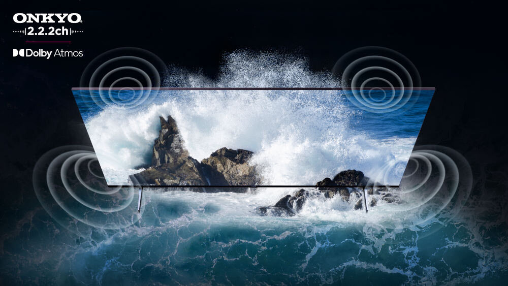 telewizor TCL 85C855 - Kinowe wrażenia dźwiękowe