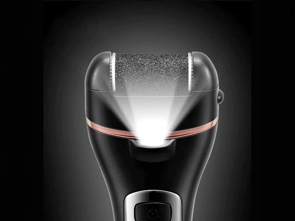 Pilnik elektryczny do stóp EXTRALINK EX.28464 lekka ergonomiczna konstrukcja, oszczędność i wygoda, szybki zabieg w domu, gładka i miękka skóra