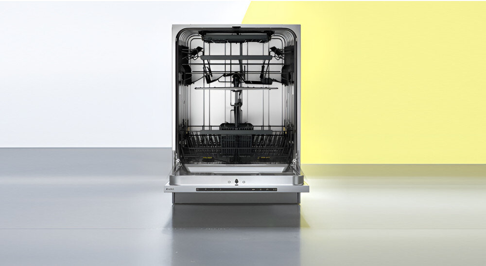 ZMYWARKA ASKO DFI544H/1 lifestyle otwarta wnętrze pusta kosze testowana na 20 lat pracy testy długowieczność trwałość na lata niezawodność ekologia komfort