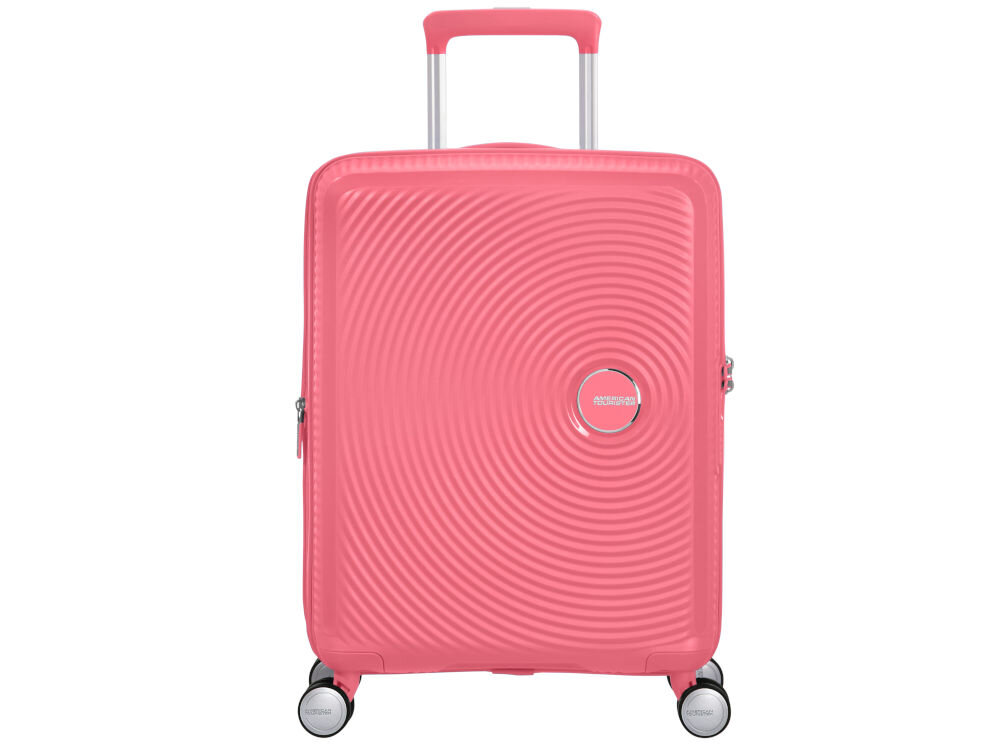 Walizka AMERICAN TOURISTER SoundBox 55 cm różowy
					55 cm Niebieski wymiary ok. 55 x 40 x 20 cm może być zabrana na pokład 36 różnych linii lotniczych LOT, Lufthansa czy British Airways spełnia wymagania wielu przewoźników