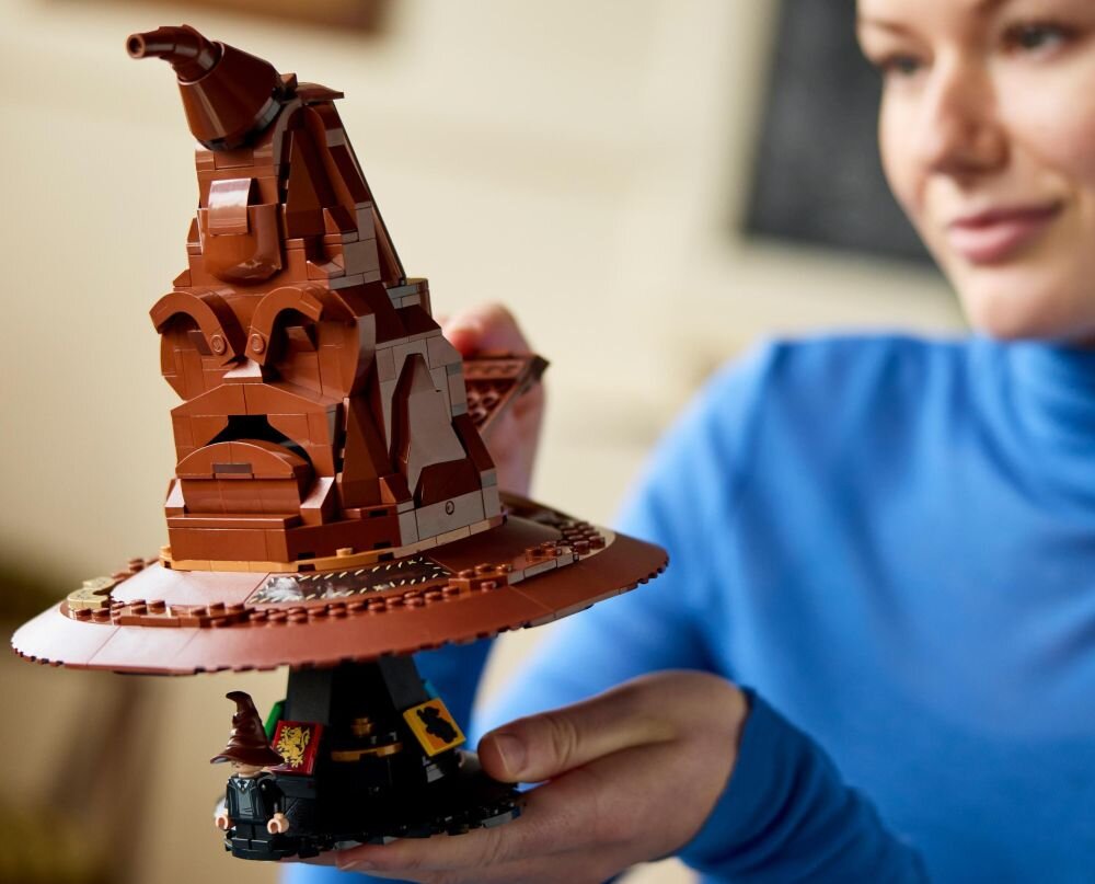 LEGO 76429 Harry Potter Mówiąca Tiara Przydziału pieśni