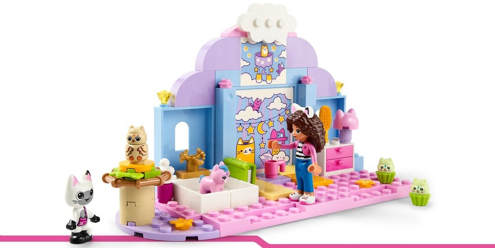 LEGO 10796 Gabby-s Dollhouse Kiciklubik Uszko Gabi wanna