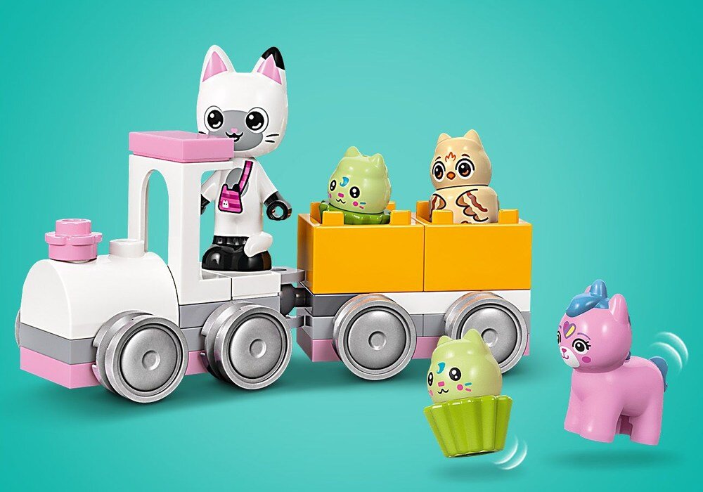 LEGO 10796 Gabby-s Dollhouse Kiciklubik Uszko Gabi Figurki