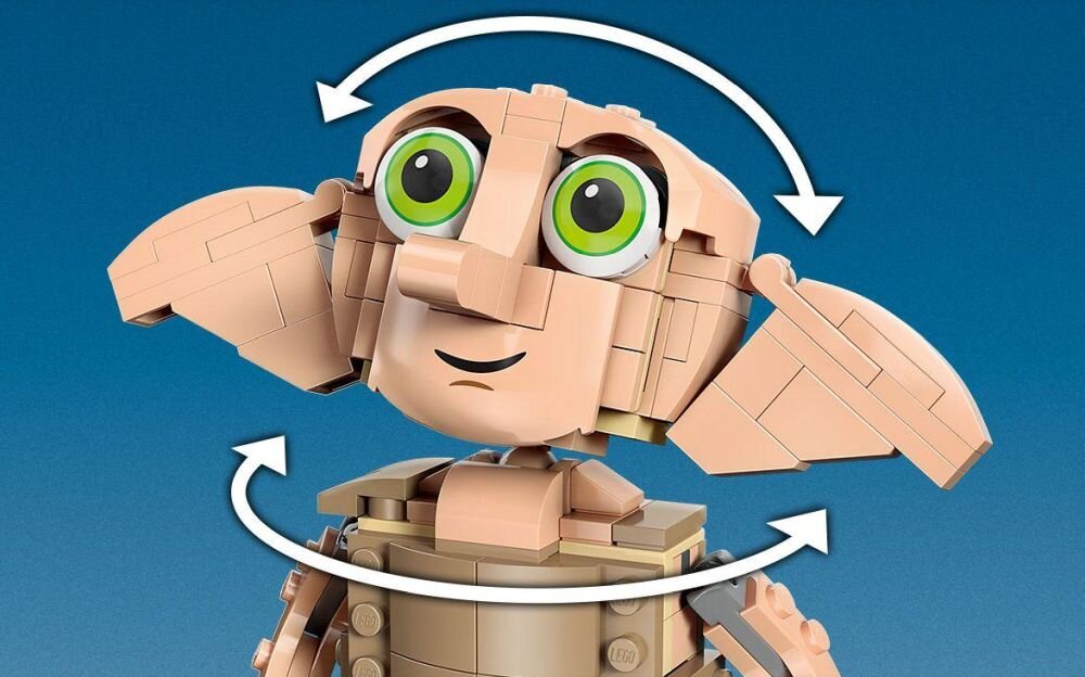 LEGO Harry Potter Skrzat domowy Zgredek 76421  klocki elementy zabawa łączenie figurki akcesoria figurka zestaw 