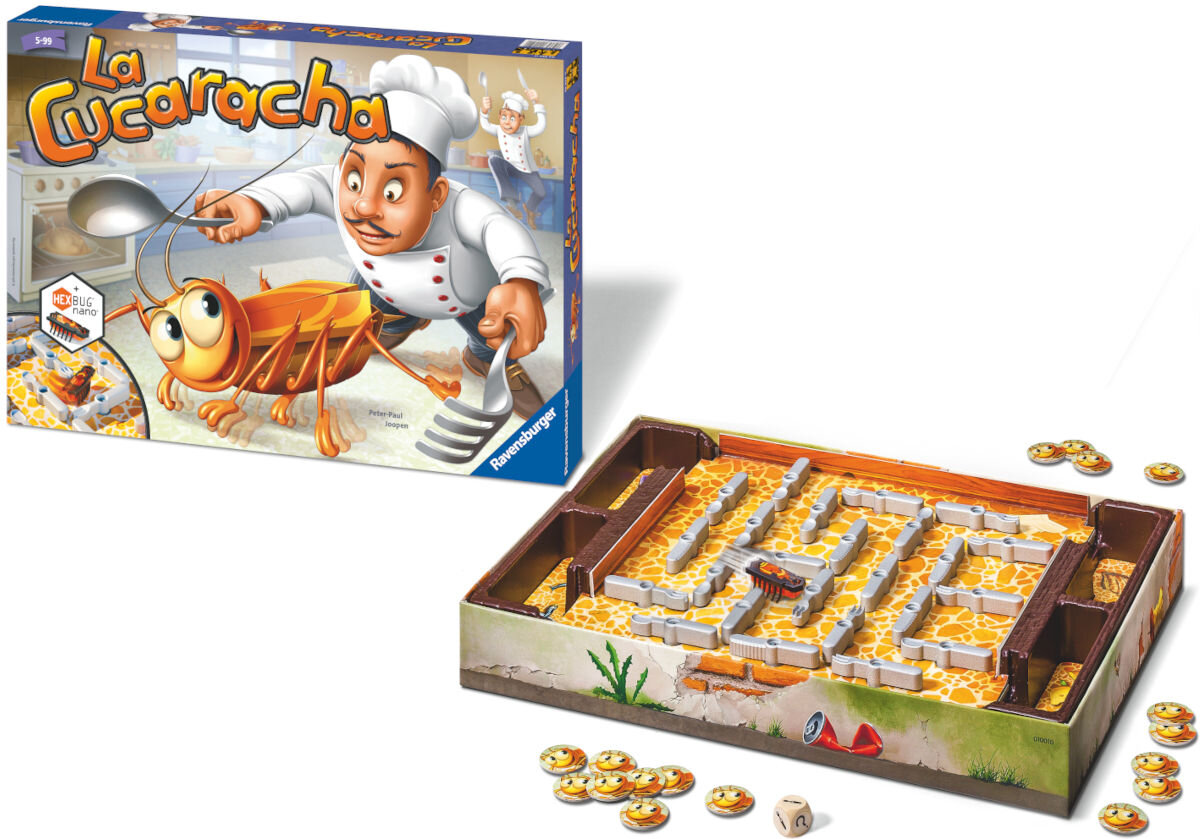 Gra planszowa RAVENSBURGER La Cucaracha elementy zestaw
