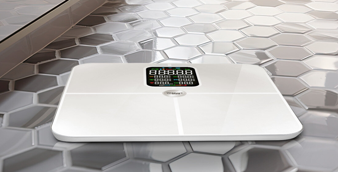 Waga łazienkowa WEBBER Bonita SBS-1321B-W Biały Szeroki zakres wagi Zakres ważenia od 5 do 180 kg kontrola pozwala śledzić postępy