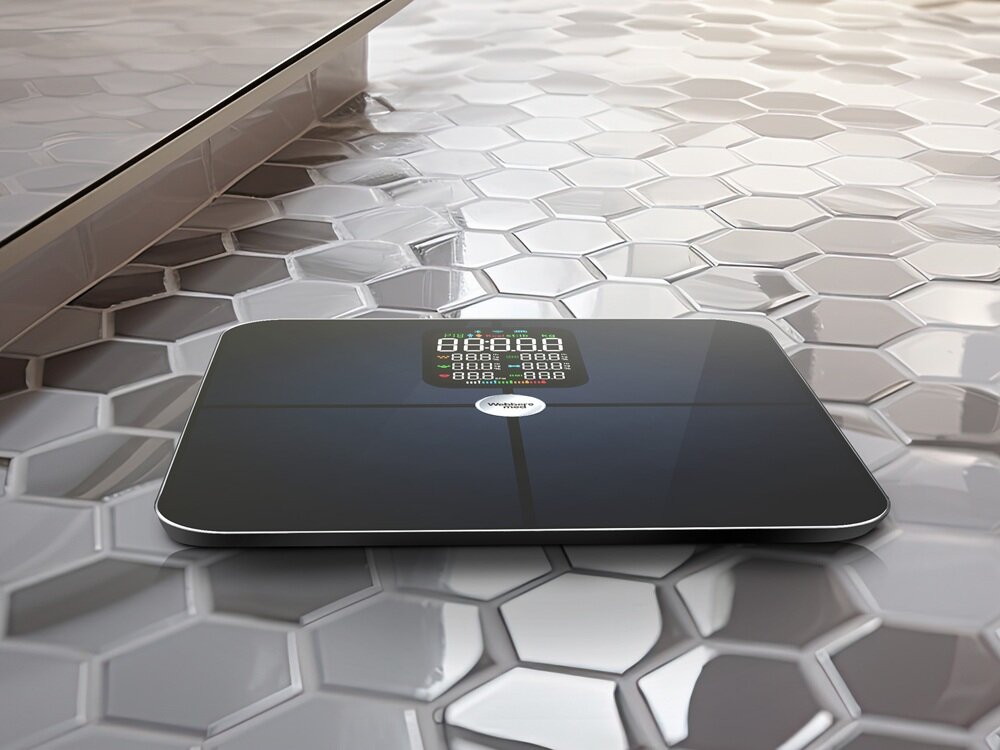 Waga łazienkowa WEBBER Bonita SBS-1321B-B Czarny kv początek opisu