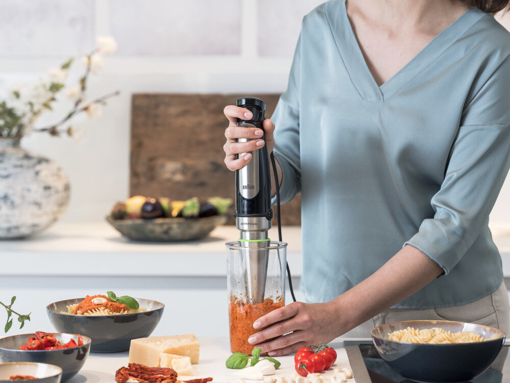 Blender reczny Braun MultiQuick 7 MQ 7087 wyposaenie 4 tarcze