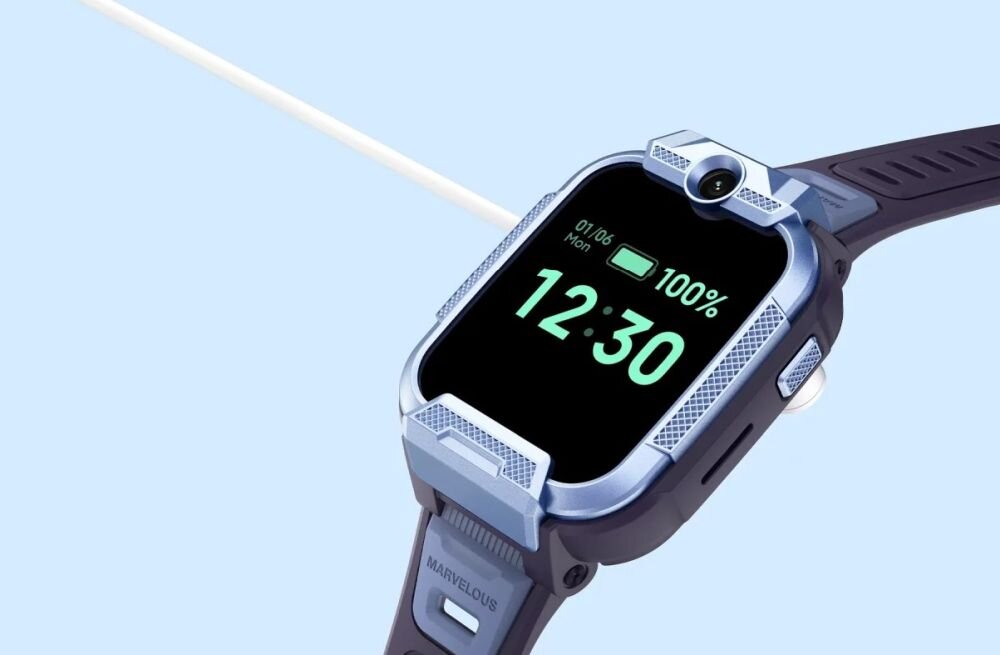 MIBRO Z5 4G LTE bateria 900mAh czas pracy 5 dni tryb czuwania 13 dni smartwatch dziecięcy