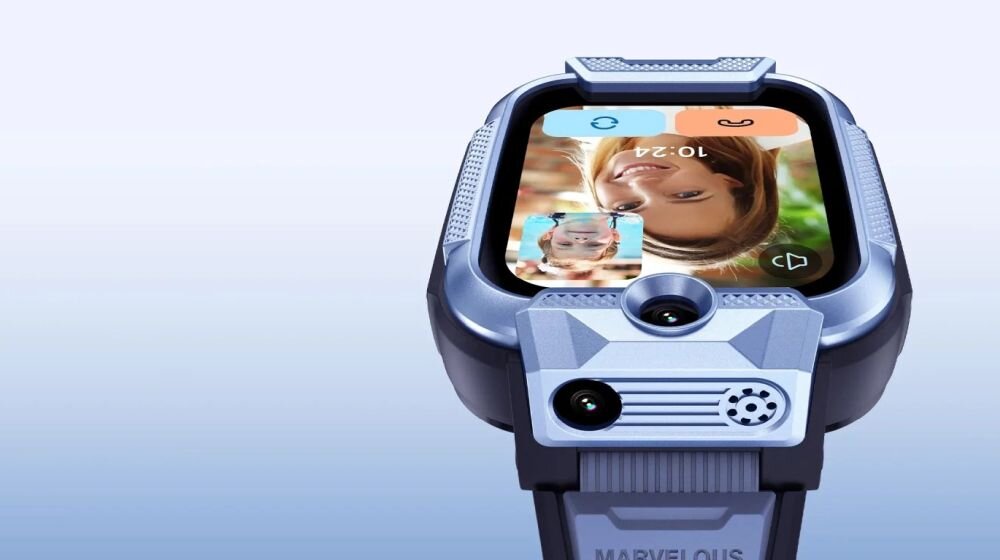MIBRO Z5 4G LTE wideorozmowy HD podwójny aparat 2MP kamera frontowa i boczna