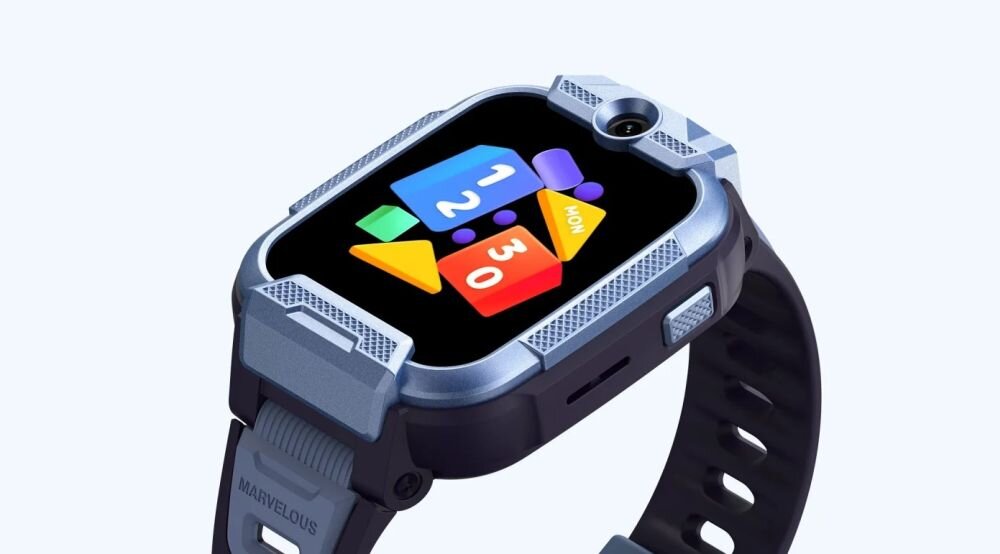 MIBRO Z5 4G LTE GPS lokalizacja 6 warstw pozycjonowania GLONASS LBS WiFi smartwatch dziecięcy