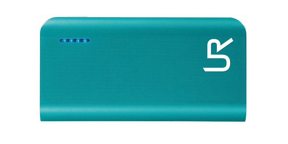 Powerbank TRUST Primo Urban Revolt 4400 mAh Niebieski widok góra kontrolka led