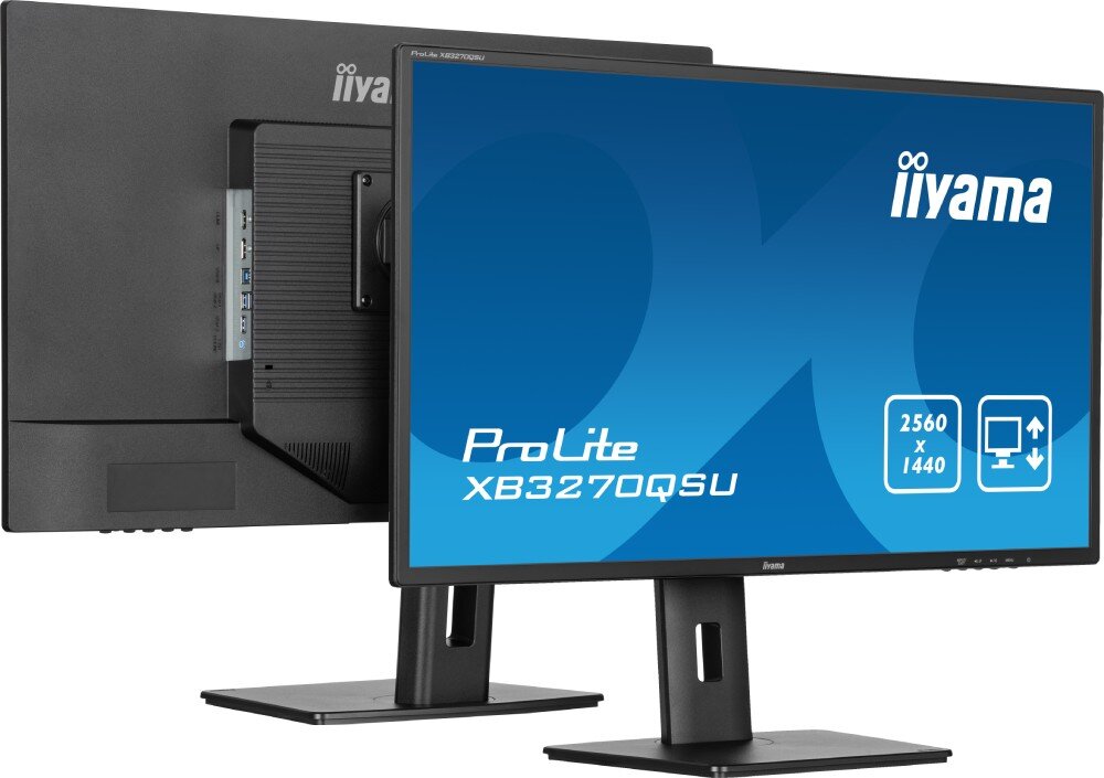 Monitor IIYAMA ProLite XB3270QSU-B1 31.5 2560x1440px IPS 100Hz 3 ms funkcje narzędzia