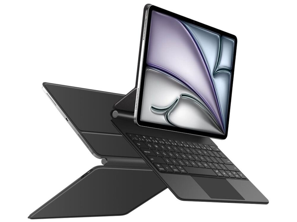 Etui na iPad Air/Pro TECH-PROTECT SmartCase Magnetic + Keyboard Czarny Klawiatura
