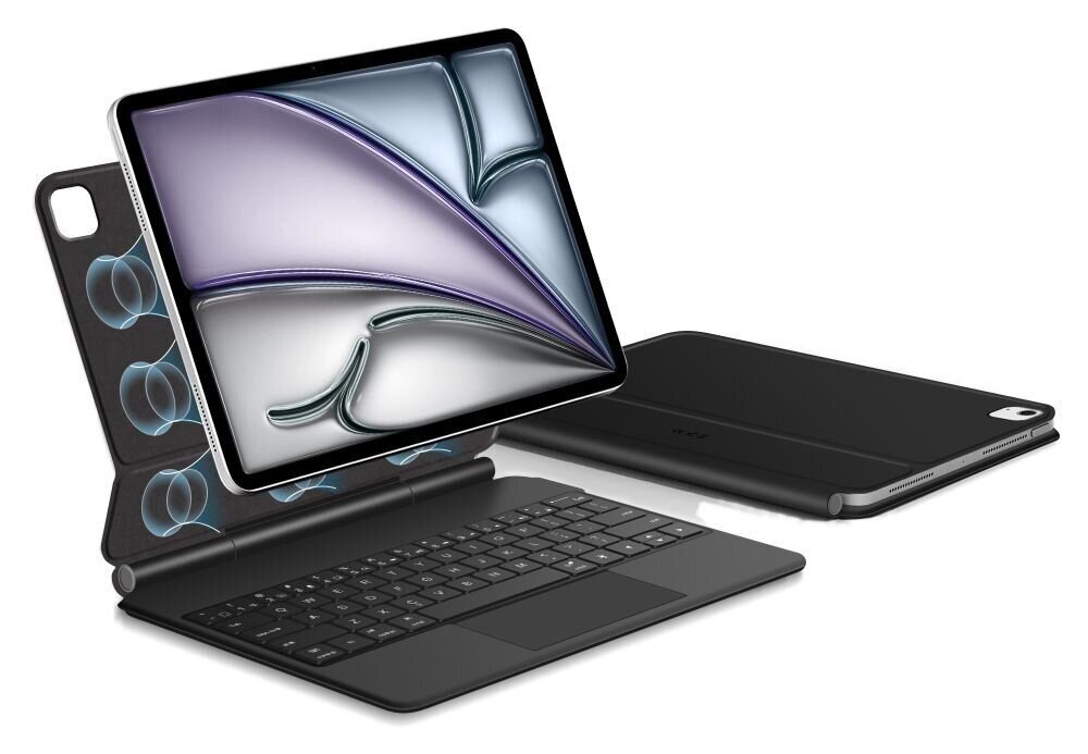 Etui na iPad Air/Pro TECH-PROTECT SmartCase Magnetic + Keyboard Czarny Klawiatura
