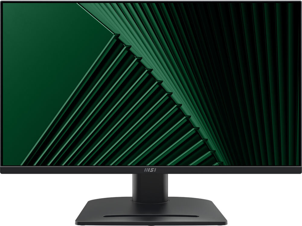 Monitor MSI Pro MP275QPG 27 cali 2560x1440px IPS 100Hz 1 ms [MPRT] monitora na białym tle od przodu panel IPS rozdzielczość ostry obraz funkcje chroniące wzrok złącza podłączenie wielu urządzeń
