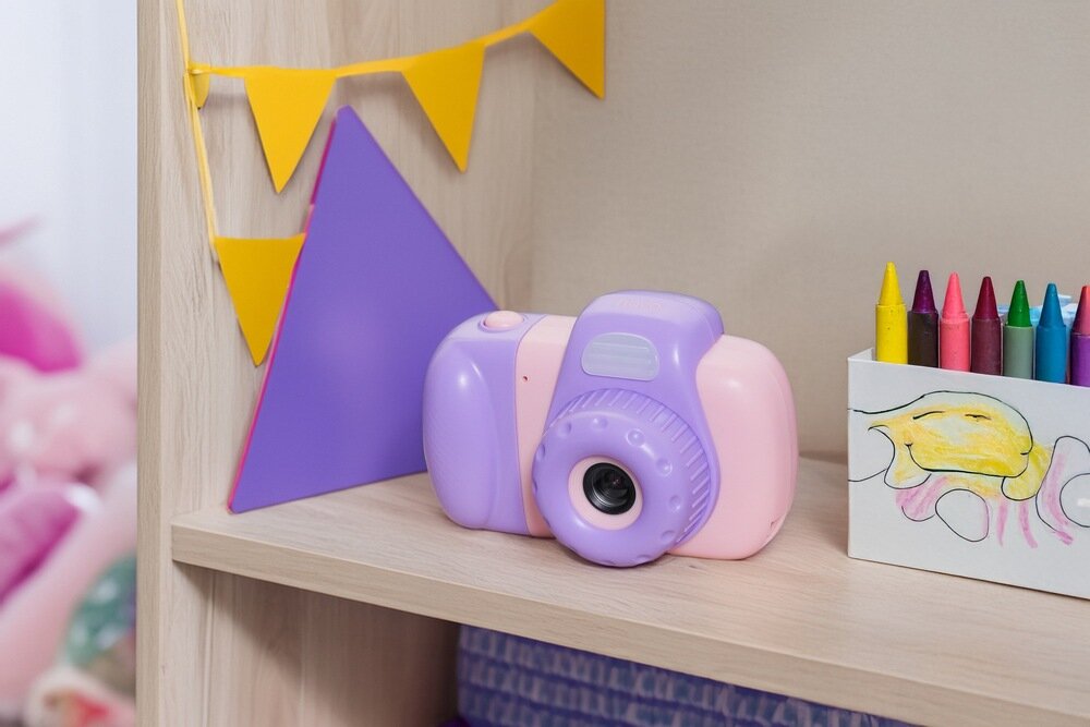 Aparat dla dzieci HOCO DV201 kreatywna fotografia ekran IPS HD 2,4 cala