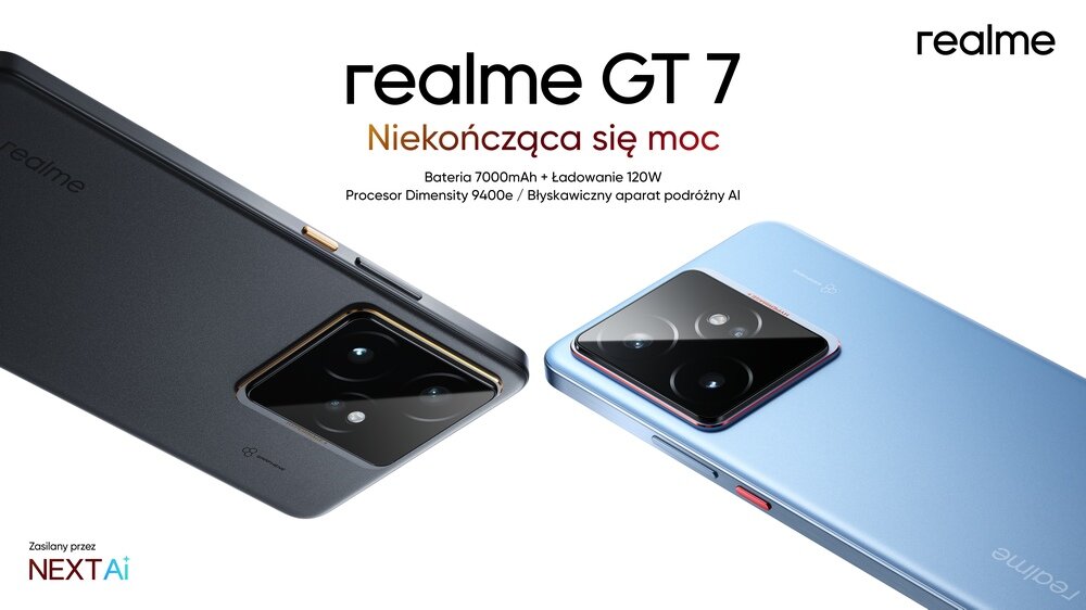 Smartfon REALME GT 7    kv początek opisu