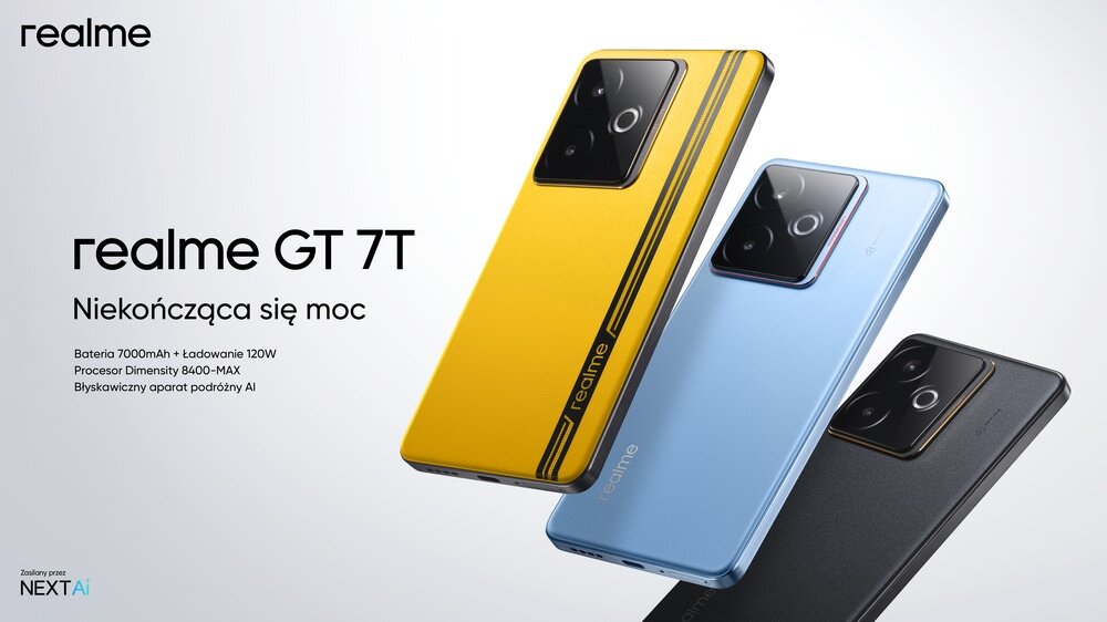 Smartfon REALME GT 7T kv początek opisu