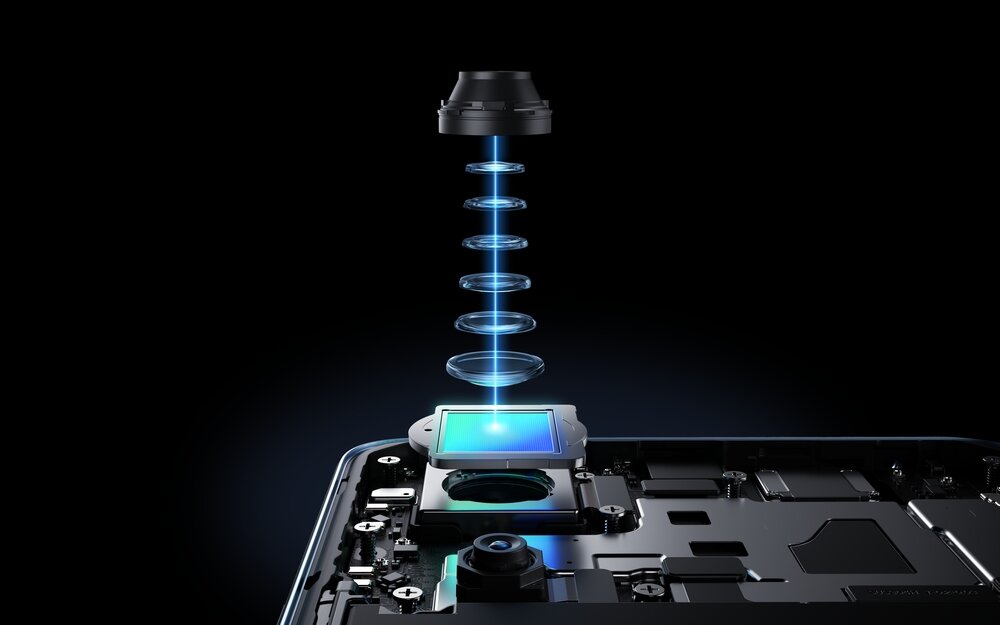 Smartfon REALME GT 7T układ soczewek w aparacie