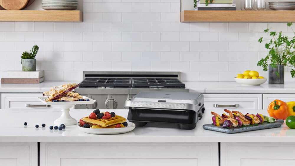 Opiekacz BRAUN SnackMaker 5 SM5038 Srebrny Łatwe przechowywanie