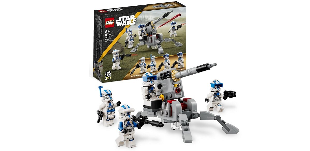 LEGO Star Wars Zestaw bitewny dziecko kreatywność zabawa nauka rozwój klocki figurki minifigurki jakość tradycja konstrukcja nauka wyobraźnia role jakość bezpieczeństwo wyobraźnia budowanie pasja hobby funkcje instrukcjeżołnierze-klony z 501 legionu 75345