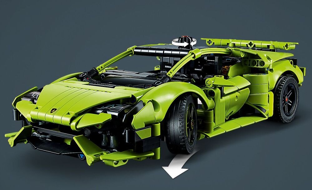 LEGO Technic Lamborghini Huracán Tecnica 42161 klocki elementy zabawa łączenie figurki akcesoria figurka zestaw