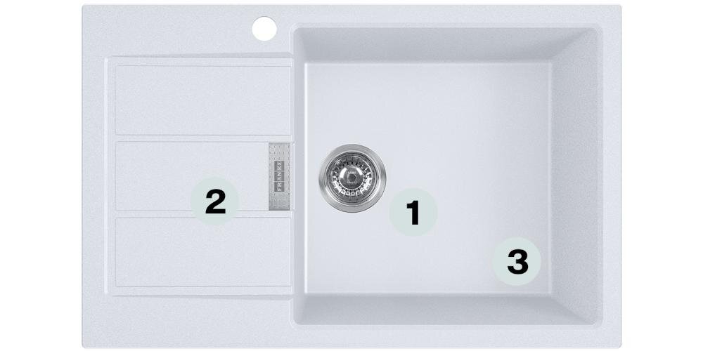 FRANKE Sirius S2D 611-78 XL 143.0618.580 montaż młynek komora naczynia