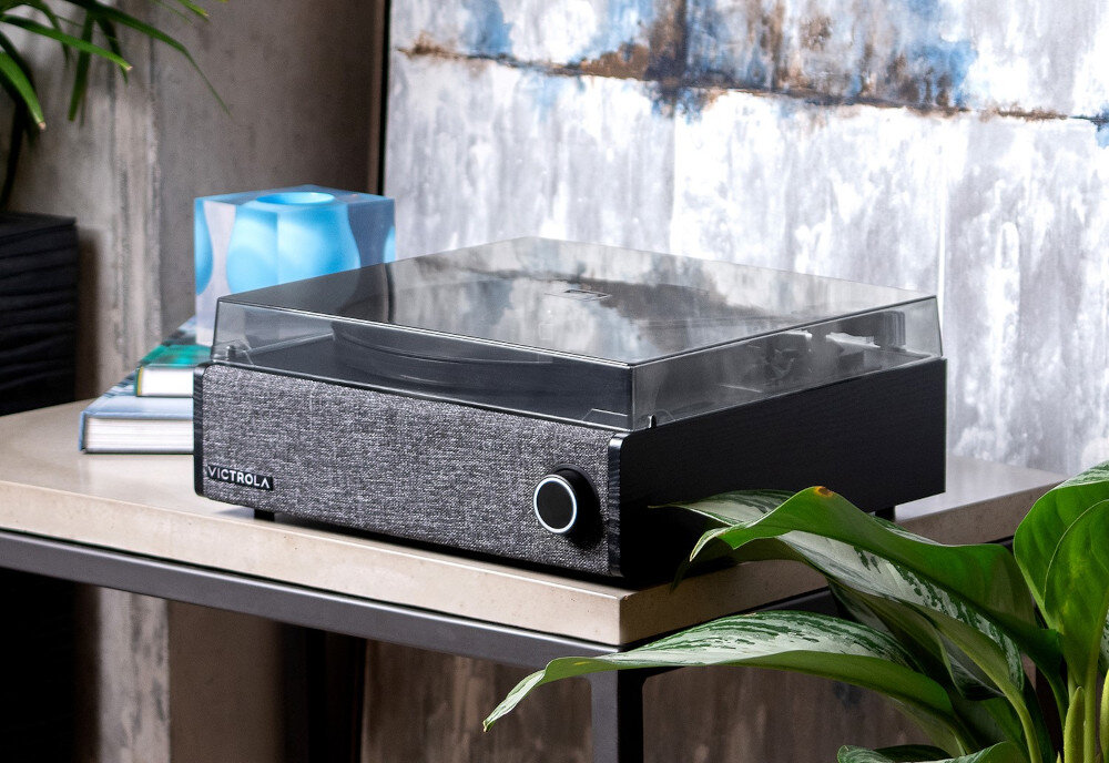 Gramofon VICTROLA VTA-78 - Wsparcie dla wielu prędkości, gramofon stojący na stoliku