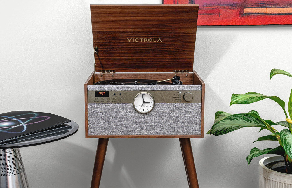 Gramofon VICTROLA VTA-835SB - Styl i brzmienie, gramofon stojący na nogach