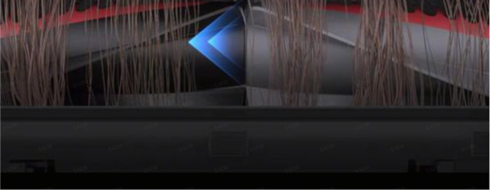 Robot sprzątający EUFY E25 Szczotki zapobiegające splątaniom Technologia DuoSpiral™ z podwójnym spiralnym włosiem zbiera sierść i włosy pielęgnacja