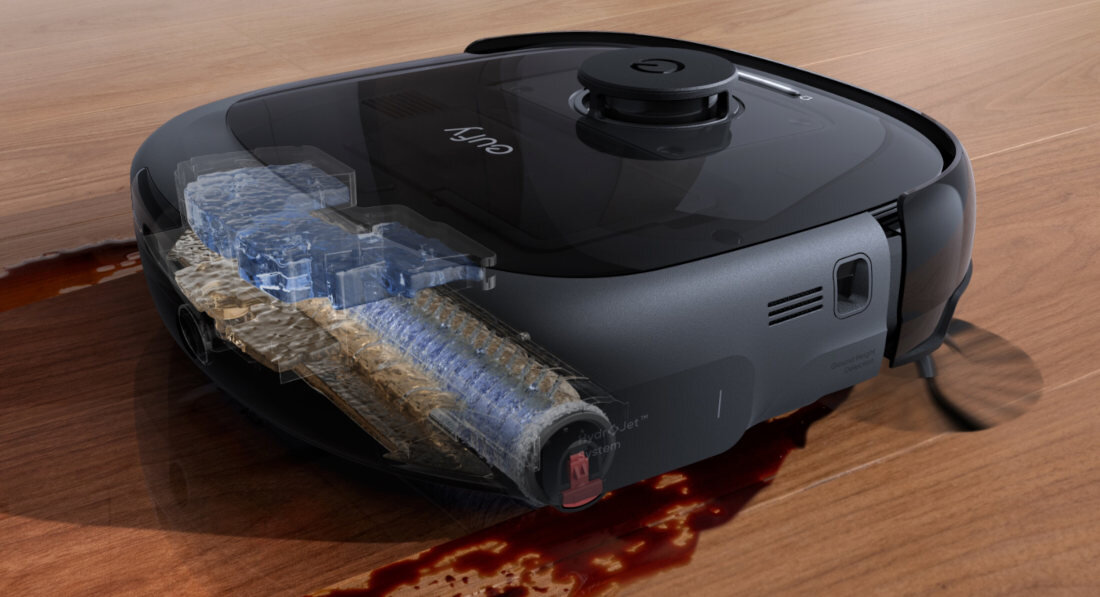 Robot sprzątający EUFY Omni E28 Długi czas pracy cicha praca poziom hałasu relaks